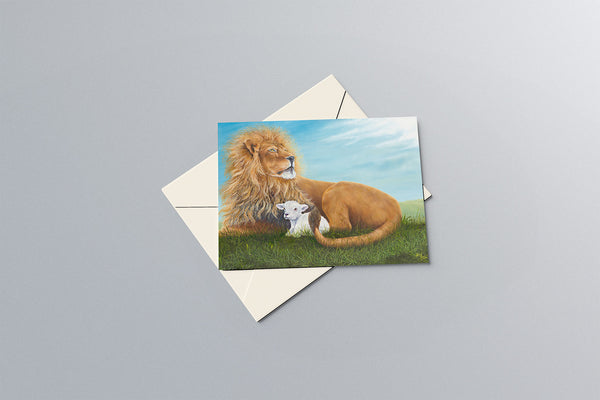 "Shalom" Memorial Card